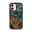 iPhone 16 Wood Phone Case - Amaya (Green, 725389) Online Hot Sale