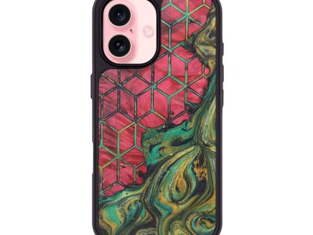 iPhone 16 Wood+Resin Phone Case - Jenifer (Pattern, 721462) Online Hot Sale