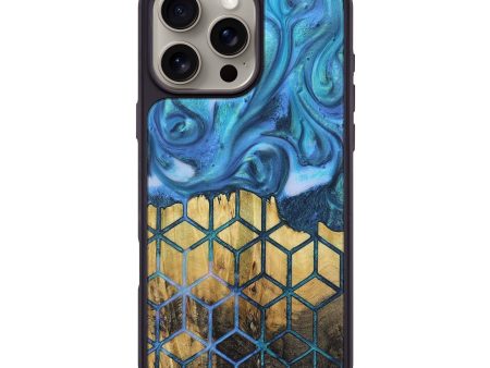 iPhone 16 Pro Max Wood+Resin Phone Case - Tom (Pattern, 723041) Online now