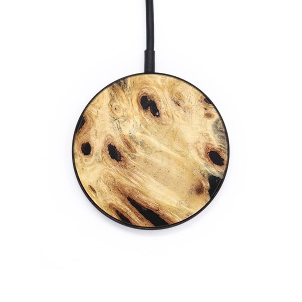 Circle  Wireless Charger - Ashlee (Wood Burl, 722956) Online Sale