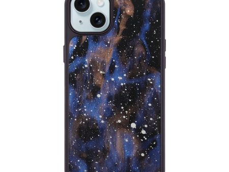 iPhone 15 Plus Wood+Resin Phone Case - Arielle (Cosmos, 721815) Discount