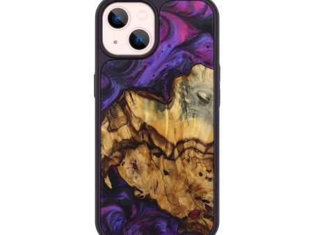 iPhone 14 Wood Phone Case - Chad (Purple, 725057) Hot on Sale