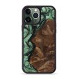 iPhone 13 Pro Max Wood Phone Case - Marc (Green, 725432) Online Hot Sale