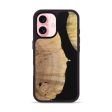 iPhone 16 Wood Phone Case - Bryce (Pure Black, 723925) Online Hot Sale