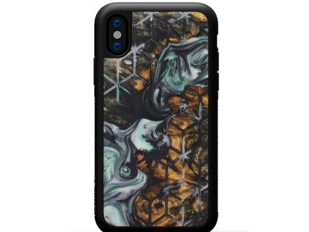 iPhone Xs Wood+Resin Phone Case - Giuliana (Pattern, 721436) Fashion