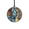 Circle Wood+Resin Wireless Charger - Amanda (Green, 722947) Supply