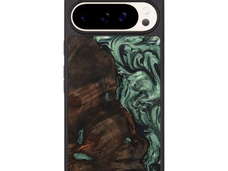 Pixel 9 Pro XL Wood Phone Case - Colby (Green, 725289) Fashion