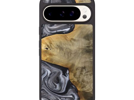 Pixel 9 Wood Phone Case - Landen (Black & White, 725021) Cheap