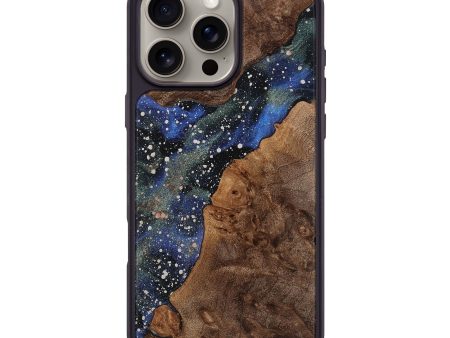 iPhone 16 Pro Max Wood+Resin Phone Case - Wilbur (Cosmos, 721825) on Sale