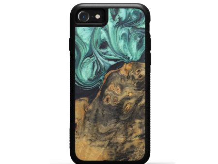 iPhone SE Wood Phone Case - Donnie (Green, 723744) on Sale