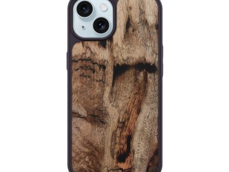 iPhone 15  Phone Case - Julia (Wood Burl, 722536) Online Sale