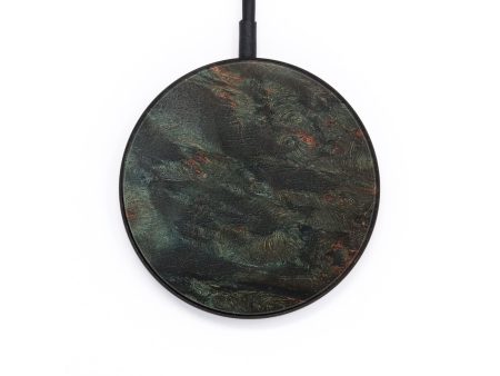 Circle  Wireless Charger - Easton (Wood Burl, 722969) Fashion