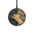 Circle Wood+Resin Wireless Charger - Ericka (Green, 722935) on Sale