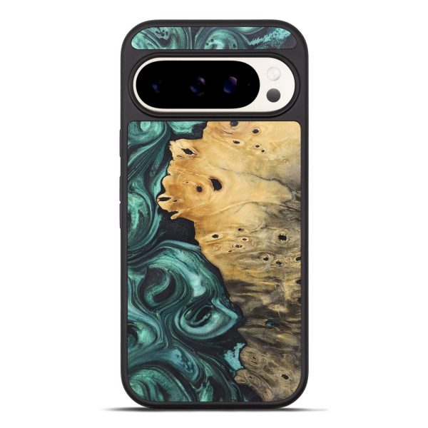 Pixel 9 Pro XL Wood Phone Case - Anahi (Green, 723748) Online Sale