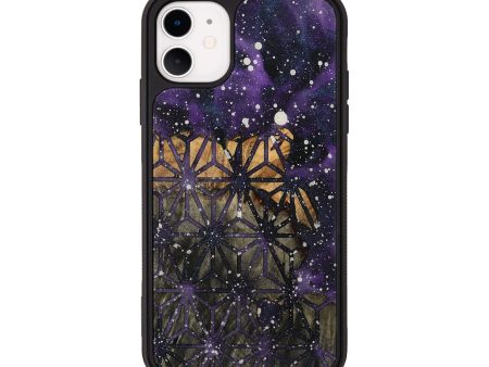 iPhone 11 Wood+Resin Phone Case - Cedric (Cosmos, 721830) Discount