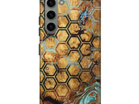 Galaxy S23 Plus Wood+Resin Live Edge Phone Case - Renee (Pattern, 721052) For Cheap