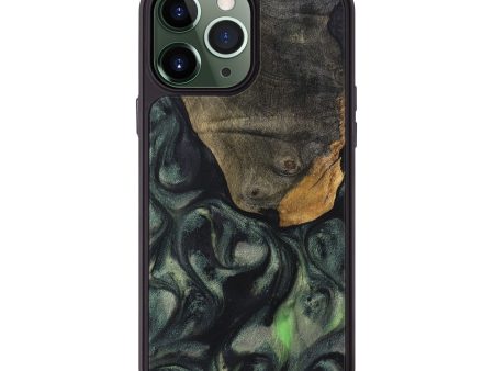 iPhone 13 Pro Max Wood Phone Case - Patricia (Green, 725217) Cheap