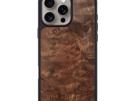 iPhone 16 Pro Max  Phone Case - Jan (Wood Burl, 722550) For Sale