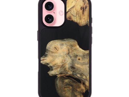 iPhone 16 Wood Phone Case - Taylor (Pure Black, 723323) Sale