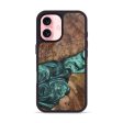 iPhone 16 Wood Phone Case - Annabelle (Green, 723742) Online Sale