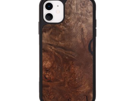 iPhone 11 Wood Phone Case - Derrick (Wood Burl, 724024) Online now