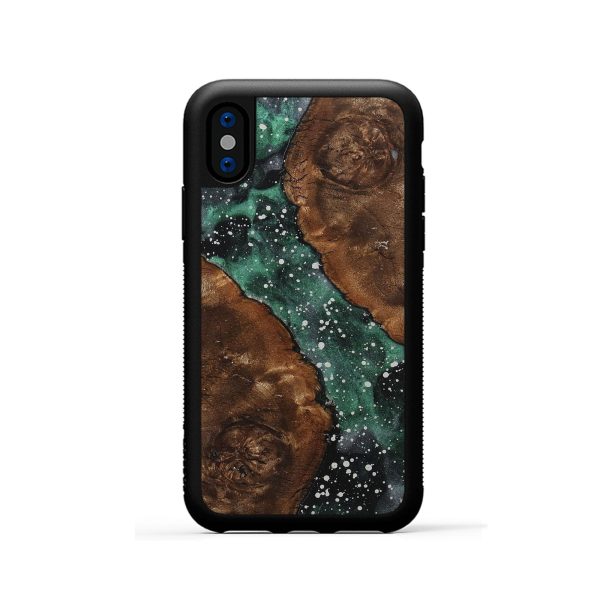 iPhone Xs Wood+Resin Phone Case - Dexter (Cosmos, 722600) Online Hot Sale