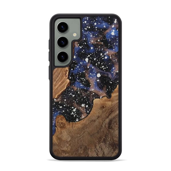 Galaxy S24 Plus Wood+Resin Phone Case - Priscilla (Cosmos, 721857) Discount