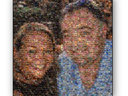 Photo Mosaic Canvas Print For Cheap