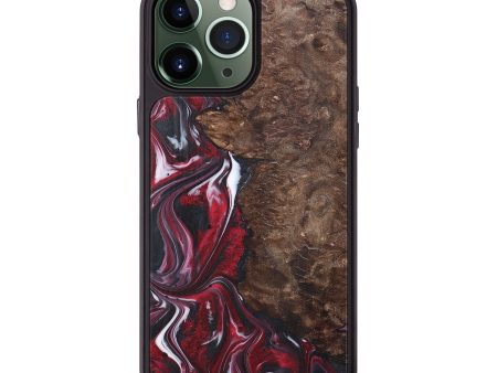 iPhone 13 Pro Max Wood Phone Case - Rudolph (Red, 725688) Cheap