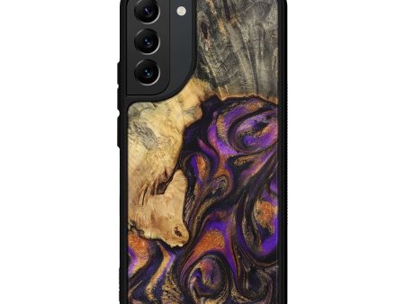 Galaxy S22 Plus Wood Phone Case - Bessie (Purple, 725854) Hot on Sale