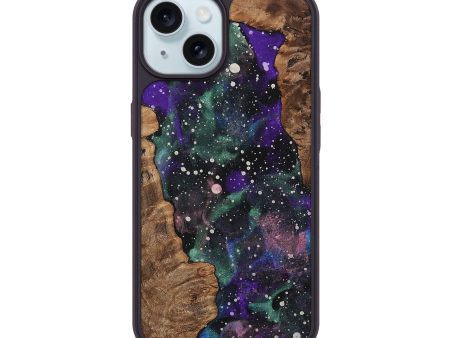 iPhone 15 Wood Phone Case - Hector (Cosmos, 726234) Sale