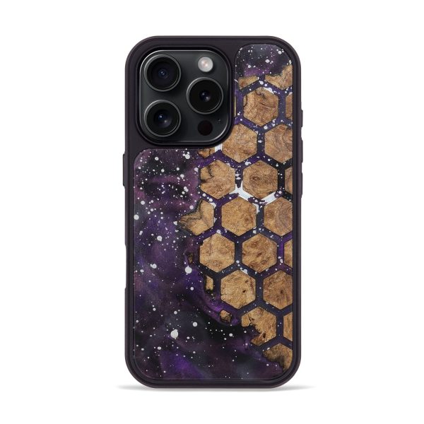 iPhone 16 Pro Wood Phone Case - Edith (Cosmos, 724923) For Cheap