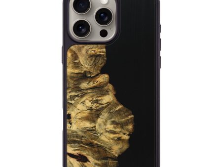 iPhone 16 Pro Max Wood Phone Case - Muhammad (Pure Black, 725953) Online