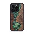 iPhone 16 Pro Wood Phone Case - Zayden (Green, 724324) Cheap